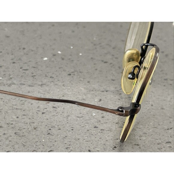 Vintage Gant G3 07 ATT Salty Dog Eyeglasses Frames ONLY Tortoise Gold 52-20-145 - Picture 10 of 13